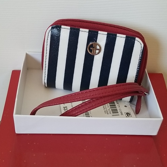 GIANIBERNINI WALLET TRIPE RED - Picture 2 of 6